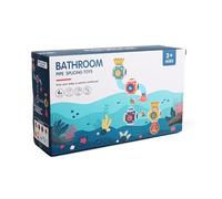 Giocattoli Per La Parete Da Bagno - Affronta Le Capacità Di Risoluzione Dei Problemi | Giocattoli Da Parete Educativa Per Bambini | Giocattolo Da Bagnos Per Bambini, Bagnos Con Tubi Per Acqua Giocatto