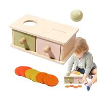 Giocattoli Per La Permanenza Degli Oggetti Dei Bambini - Gioco Di Apprendimento Per Bambini, Puzzle A Forma Portatile | Giocattolo Colorato Di Lunga Durata, Attività Educativa Precoce, Gioco Di Abbina
