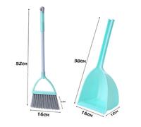 Giocattoli per la pulizia dei bambini Mini scopa e mocio combinati per ragazzi e ragazze 1 set