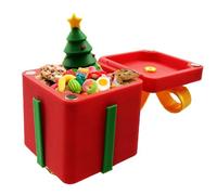 Giocattoli per lo scherzo - 2.76x1.97in scatole di battute stampate in 3D decorazioni natalizie, scatole di Natale decorazioni per la casa per vacanza di compleanno per le vacanze di compleanno soggio