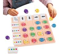 Giocattoli per motricità fine Educativo Divertente di Ragionamento Logico a | Giochi di e Ordinamento Direzionale per Bambini Bambini e Bambine Casa Viaggio Asilo Ludoteca Auto Festa