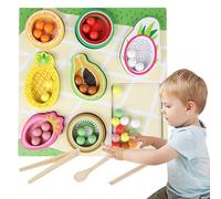 Giocattoli Per Ordinare Frutta E Colori - Gioco Educativo Interattivo Per Sviluppo Motricità E Gioco Simbolico | Giocattolo Bambini Con Impilamento E Ordinamento Colori,Per Studenti 'Asilo, Bambini,