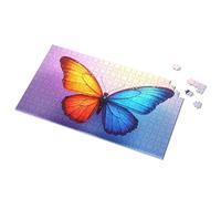Giocattoli per ragazzi 4-6 ali di farfalla colorate: una splendida esposizione di arte della natura immagine puzzle libri per adulti 1500 pezzi puzzle (300 pezzi)