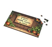 Giocattoli per ragazzi 4-6 Scegliere la speranza, la fede e l'amore oggi immagine puzzle libri per adulti 1500 pezzi puzzle (300 pezzi)