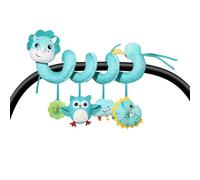 Giocattoli per seggiolino Auto per Bambini | Giocattoli di attività per seggiolini Auto | con Campana Integrata Colorata sensoriale Peluche Giocattolo per passeggini Letto cameretta dei Bambini