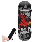 Giocattoli per skateboard con le dita | Mini skateboard realistici per le chiavi | Giocattoli Fidget per bambini e adulti per praticare acrobazie e creare creatività | Cool Desktop