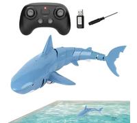 Giocattoli Per Squali RC Da Bagno - Predatore Motorizzato Attivato Dall'acqua, Hardware Impermeabile Animali Nuoto, Dispositivo Elettronico Il Divertimento Del | Attrezzatura Gioco Interattiva Le