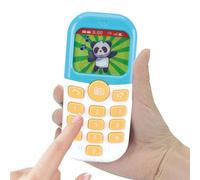 Giocattoli per telefono per bambini piccoli, telefono da gioco per bambini, giocattolo di apprendimento musicale, giocattoli per telefono di simulazione, giocattolo educativo interattivo del fumetto