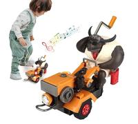 Giocattoli per trattori per bambini, giocattoli per trattori, il veicolo con la musica, auto acrobatica girevole a 360 gradi, e auto elettrica per ragazzi e ragazze