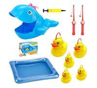 Giocattoli Piscina di Pesca per i bambini - Giocattolo Piscina di Pesce con Pompa Manuale, Vasca Da Tavolo Acqua Favori di Festa per i bambini | Set da bagno Estate per le ragazze per i ragazzi 3-5
