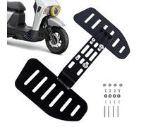 Giocattoli Press and Go CAR- Push and Race Vehicle- PEG BICYCLE ELETTRICEGGIO, Resto del piede anteriore regolabile per moto, pedali dei pioli, ingrandire la tavola gradina, per viaggi a lu