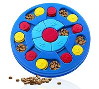 Giocattoli puzzle per cani interattivi giocattolo per cani di grandi dimensioni, per addestrare i giochi per cani, dispenser per cani intelligenti, alimentazione divertente, puzzle lento per aiutare la digestione degli animali domestici (incluso livello 1-3)