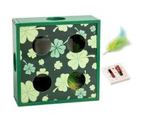 Giocattoli puzzle per gatti | Gioco automatico interattivo per intrattenimento, giocattolo interattivo per gatti - per soggiorno, interni per self-play, esterni, parco di compleanno contro