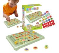 Giocattoli puzzle per l'educazione precoce,Giocattoli di apprendimento precoce per giochi di abbinamento - Giochi da tavolo di logica di frutta, carte abbinate, giocattoli educativi - Conc Game