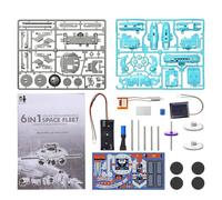 Giocattoli Robot Solare Educativo - Kit Robot Di Apprendimento Ad Energia Solare 6 Modelli Di Costruzione STEM Da Assemblare Da Sé, Puzzle, Giocattoli Educativi Sveglia, Progetto Scientifico