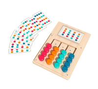 Giocattoli rompicapo coordinati a colori, Teaser Montessori per bambini dai 3 ai 7 anni, Road Trip e giochi portatili, Regalo per il compleanno di Natale