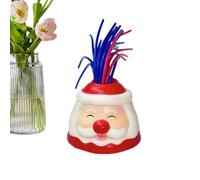 Giocattoli sensoriali con Babbo Natale e suoni luminosi per le vacanze | Giocattolo pratico per camera da letto, con Babbo Natale, 5,5 x 6,5 x 6,7 cm, per casa, vacanze, festival, feste, viaggi