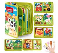 Giocattoli sensoriali per bambini piccoli | Giocattolo occupato 3D fattoria educativa per bambini, scheda educativa silenziosa per lo sviluppo dei bambini per la casa viaggio camera da soggiorno