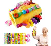 Giocattoli sensoriali per pazienti affetti da Alzheimer, per terapia e sollievo dall'ansia, demenza autistica, giocattolo sensoriale per braccio, fidget polsino da polso