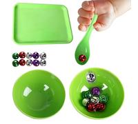 Giocattoli Sensoriali Prescolari - Set Di Campane Colorate, Giocattolo Interattivo Di Apprendimento Delle Abilità Complica Gioco Di Sviluppo Sensoriale Pratico Per I Bambini | Giocattolo Educativo Per