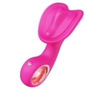 Giocattoli sessuali con vibratore con design realistico - Mini vibratore con 10 modalità vibranti, giocattoli per adulti silenziosi e forti per il clitorale e il capezzolo, giocattoli sessuali per