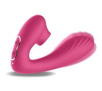 Giocattoli sessuali del vibratore Giocattoli per adulti della lingua per le donne Gioco di coppia del giocattolo del punto G, giocattolo sessuale vibrante per la doppia stimolazione