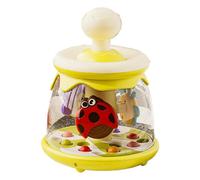 Giocattoli spinner per suzione per bambini - Giocattolo per bambini con stampa rotante 20,3 x 15 x 15 cm | Apprendimento precoce, carosello a rotazione coinvolgente, premere per girare la palla