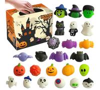 Giocattoli Squeeze di - 24 pezzi Mochi Squishy Toys for Kids | Giocattolo di da stress a tema per ragazzi e ragazze | Bambole sensoriali Mini Mini TPR | Stile casuale cari