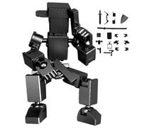 Giocattoli stampati in 3D, versatile e unica, action figure di robot 3D | Set versatile da collezione per decorazione da scrivania, pittura, oggetti di scena fotografici, action figure stampata 3D