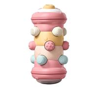 Giocattoli striscianti per bambini, giocattoli striscianti per principianti - Moving Toy Activity Centro giochi sensoriale interattivo Rullo,Sviluppo delle abilità motorie per l'apprendimento del colo