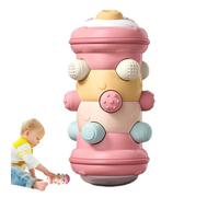 Giocattoli striscianti per bambini, Giocattolo a rulli striscianti, Moving Toy Activity Centro giochi sensoriale interattivo Rullo, Giocattolo colorato per lo sviluppo precoce e l'apprendimento educat