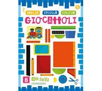 Giocattoli. Taglia incolla colora