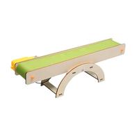 Giocattoli tecnologici scientifici - Kit Conveyor Elementary Electric Conveyor | Modello di sperimentazione in legno - Progetto educativo MINT per bambini a casa, nei viaggi scolastici, all'aria