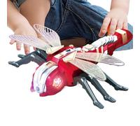 Giocattoli telecomandati,Giocattoli RC - Giocattolo a forma di libellula da 2,4 Ghz per bambini,Giocattolo simulato di robot spray giocattolo animale telecomandato con luci e suoni per bambini adulti