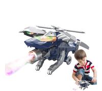 Giocattoli trasformabili - Figure di creature in stile conversione, costruzione di forme intercambiabili, aspetto dettagliato dei personaggi preistorici, meccanismo di cambiamento interattivo con