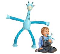 Giocattoli tubi telescopici giraffa - giocattolo di aspirazione giraffa da 12 pollici, forma che cambia il tubo sensoriale, disegno della del puzzle, forma di una tana di aspirazione puzzle
