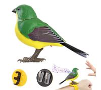 Giocattoli Uccelli Per Bambini,Uccelli Figure Giocattoli - Elettronico Pet Desktop Realistico Per Parlare Interazione Viaggio All'aperto