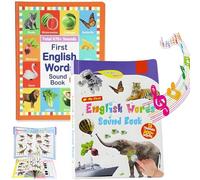 Giocattoli Vocali in Inglese, Apprendimento di Oltre 470 Parole, Interazione con La Pronuncia Americana, Giocattoli Educativi per La Prima Infanzia, Giochi di Ortografia (1set)