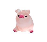 Giocattolo a forma di animale in resina per l'apprendimento creativo, da collezione, sorpresa ideale per la cameretta dei bambini, scrivania o come regalo (D, 2,5)