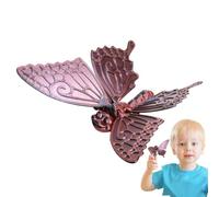 Giocattolo a forma di farfalla con stampa 3D, giocattolo pieghevole | Figura stampata 3D con articolazioni mobili, per scrivania, soggiorno, camera da letto, armadio, libri,
