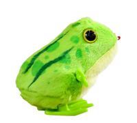Giocattolo a forma di rana che salta, giocattolo interattivo per bambini, design moderno, gioco di movimento senza batteria + uso portatile da viaggio, in peluche ABS durevole, per casa e