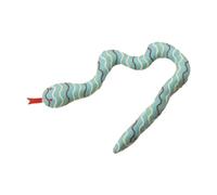 Giocattolo a forma di serpente di peluche, giocattolo per gatti a forma di serpente, adorabile giocattolo da masticare per gatti, per gatti, favorisce il movimento di