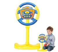 Giocattolo A Forma Di Volante Per Auto,Gioco Realistico di Posto di Guida con e Suoni - Giocattolo Volante Per Bambini | Per Bambini E Bambine Per Compleanno E Natale Gioco Di Apprendimento Educativo