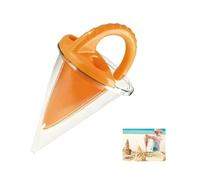 Giocattolo A Imbuto Per La Sabbia Da Spiaggia, Strumento Fai Da Te Per Mescolare Sabbia E Acqua Con Impugnatura Ergonomica, Giocattolo Da Esterno Per Spiaggia E Sabbiera (Orange)