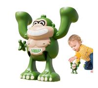 Giocattolo A Molla Ģorilla - Meccanismo Ģorilla, 360° Capovolgimento Animale Azione Camminata Sulle Mani | Orangotango Cartoon Acrobazia Intrattenimento Interattivo | Per Bambini Maschi Femmine Comple