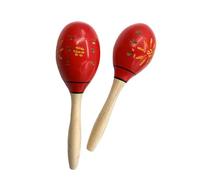 Giocattolo a percussione manuale in 2 pezzi con struttura in legno naturale Crea un tono unico per scopi educativi e spettacoli gioiosi