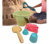 Giocattolo a secchiello sensoriale da spiaggia | Roba da spiaggia di giocattoli da per bambini - Il set di 6 giocattoli di sabbia da include secchio, per costruzioni di castelli, pal