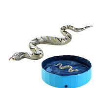 Giocattolo a serpente gonfiabile Blow-up Garden Bird | Falso serpente galleggiante per piscina e uso giardino | Giocattolo di simulazione difficile per carnevale e protezione della frutta | Outdo