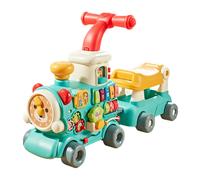 Giocattolo a Spinta a Forma di Treno a Vapore per L'apprendimento Precoce,