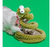 Giocattolo a spirale per gatti con serpente, capacità di gioco, molle,